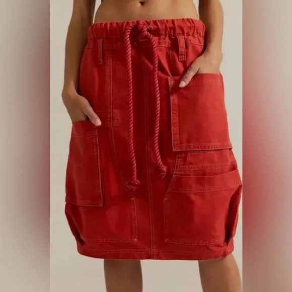 NWT Free People Carmen Midi Skirt - Picture 2 of 14